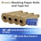 Idl Packaging 18in x 60 yd Masking Paper and 1 1/2in x 60 yd Painters Masking Tape, for Covering, 4PK 4x GPH-18, 4463-112 - alternate 7